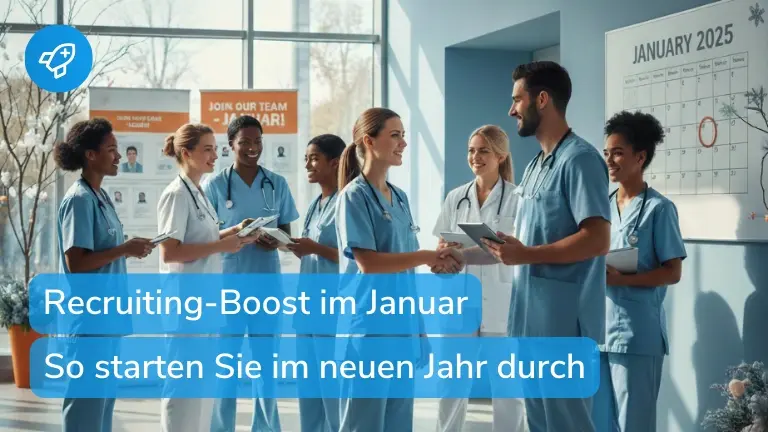 Pflege-Recruiting im Januar: Warum jetzt die beste Zeit ist, um Pflegekräfte zu gewinnen
